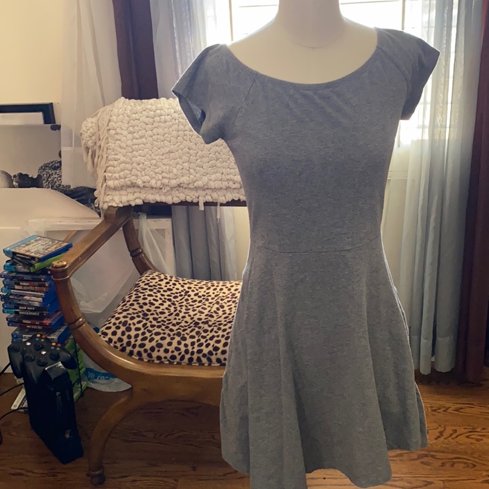 Grey Casual Dress